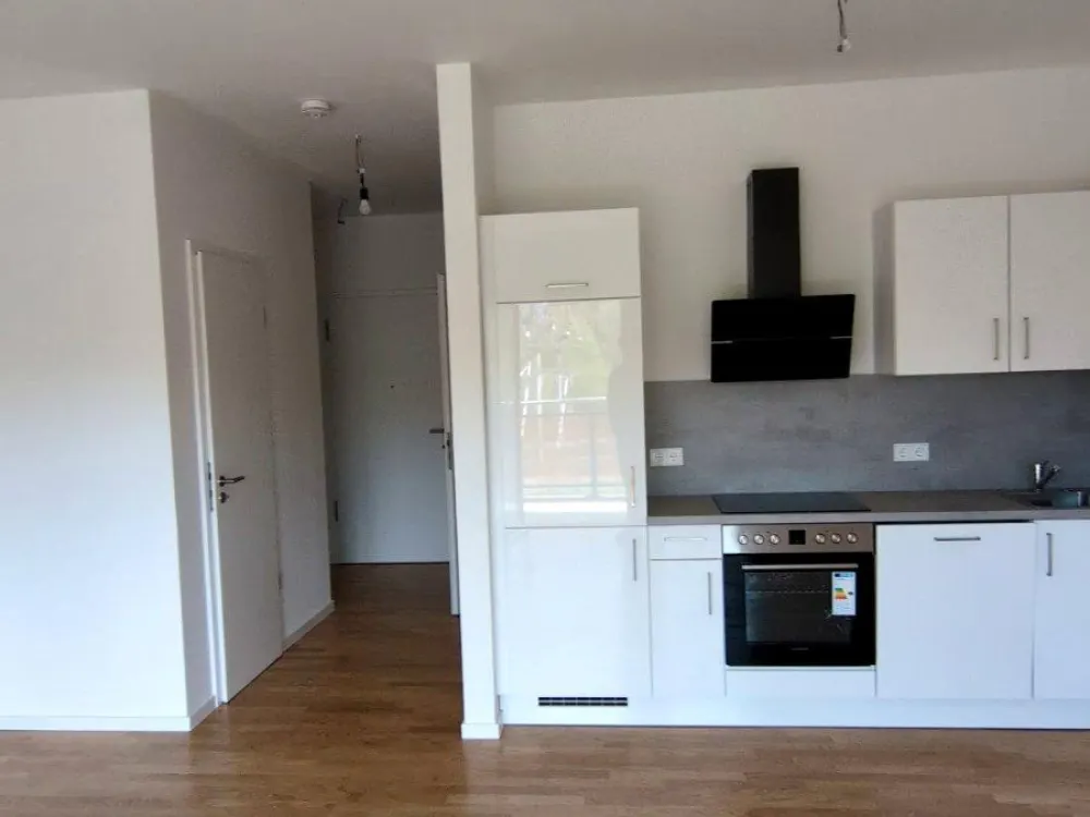 Modern 1-Room Apartment with Balcony, First Occupancy 2026 in the Center