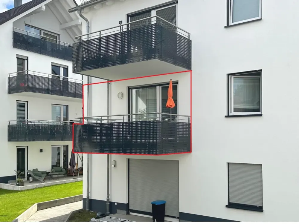 Neubauwohnung: Modernes 1-Zimmer-Apartment in Filderstadt