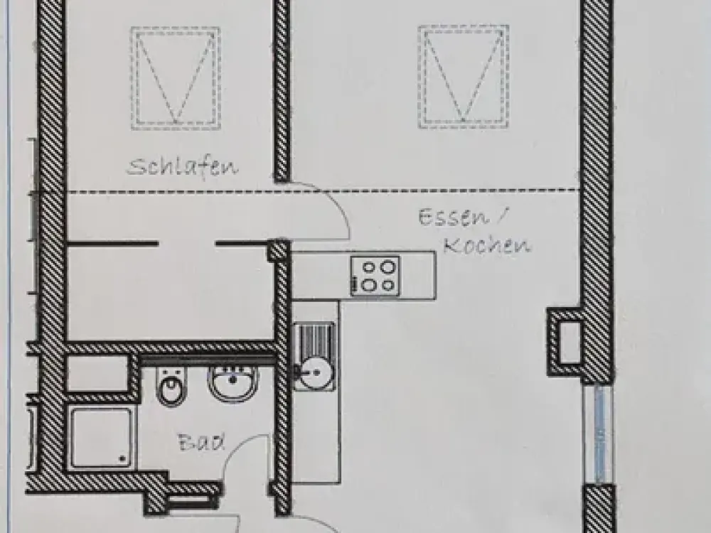 Dachgeschoss-Wohnung in Leverkusen