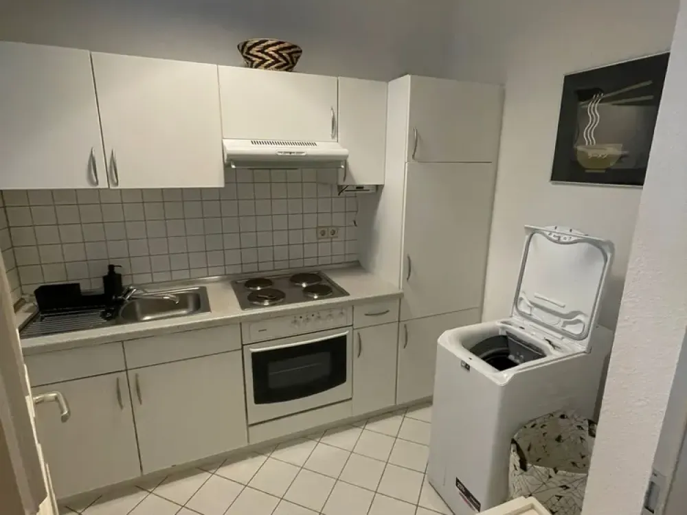 Stilvolle, voll möblierte Wohnung mit Balkon, Bezugsfertig ab sofort