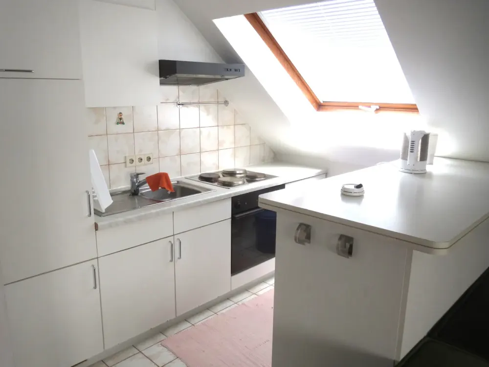Möbliertes, großes 1 Zimmer-Apartment, inkl. EBK, Waschmaschine, WLAN, Balkon, in Maintal-Hochstadt