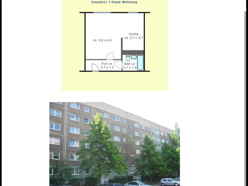 Möblierte Wohnung zur Untermiete, 300 €