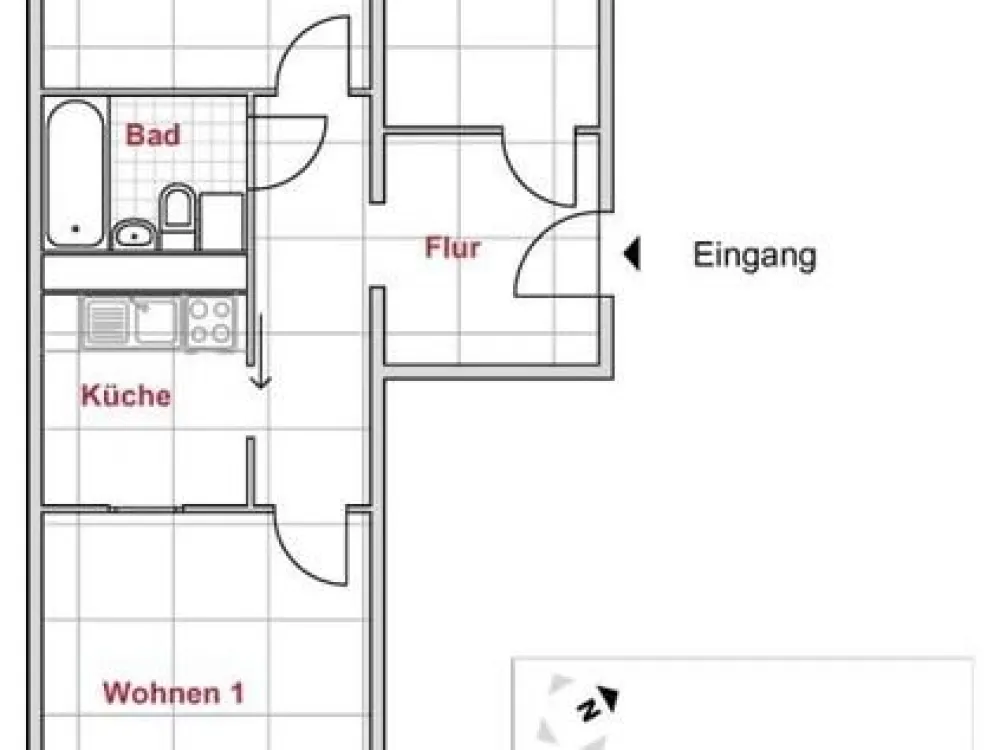 Wohn(t)raum: ansprechende 3-Zimmer-Wohnung (WBS)