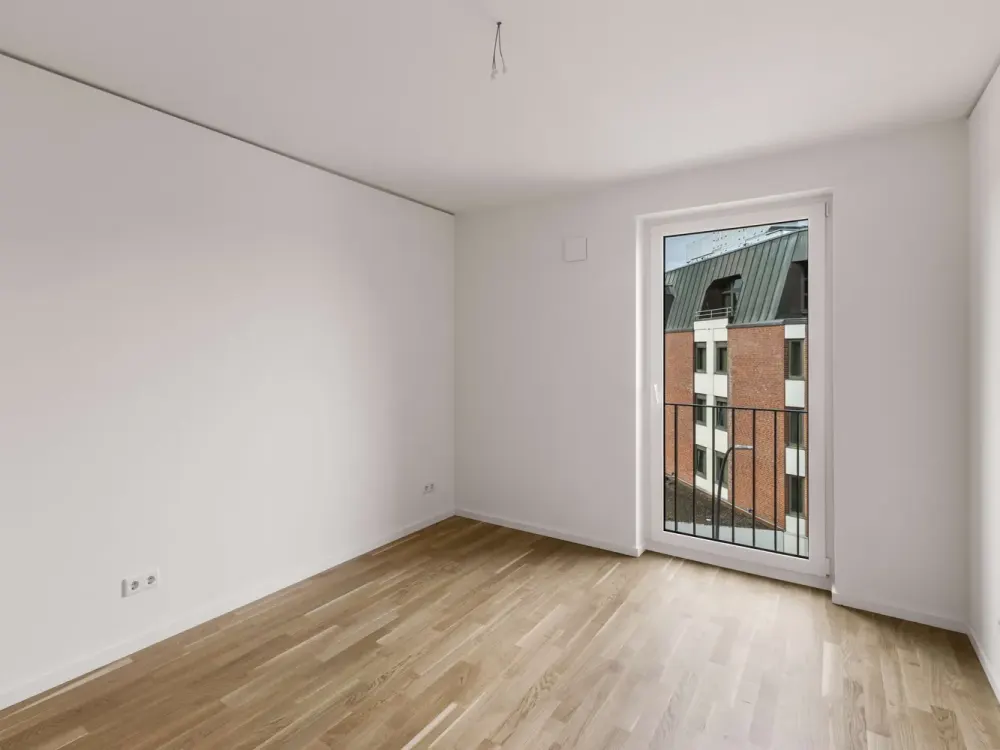 Moderne 3-Zimmer-Wohnung mit Balkon, Fitness und Bewohner Lounge