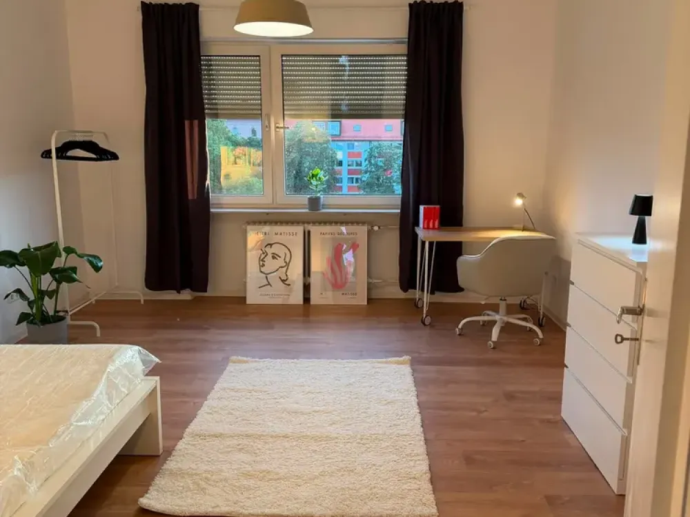 21m2 WG-Zimmer in vollmöblierte, frisch renovierter 3er-WG in Nürnberg-Südstadt