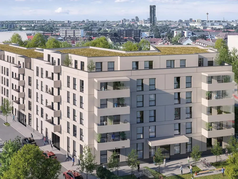 Hochwertige 3-Zimmer-Wohnung im Heinrich Carré