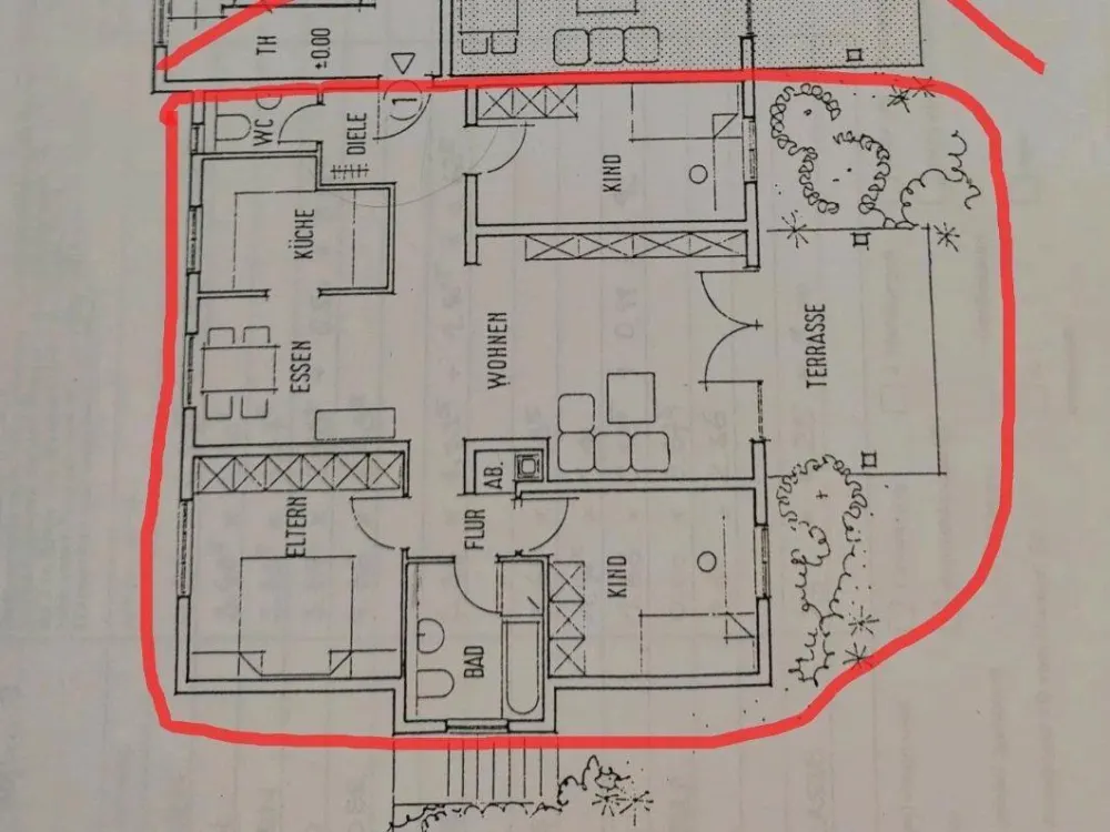 4 Zimmer Gartenwohnung ab 01.01.2027 in Cadolzburg zu vermieten
