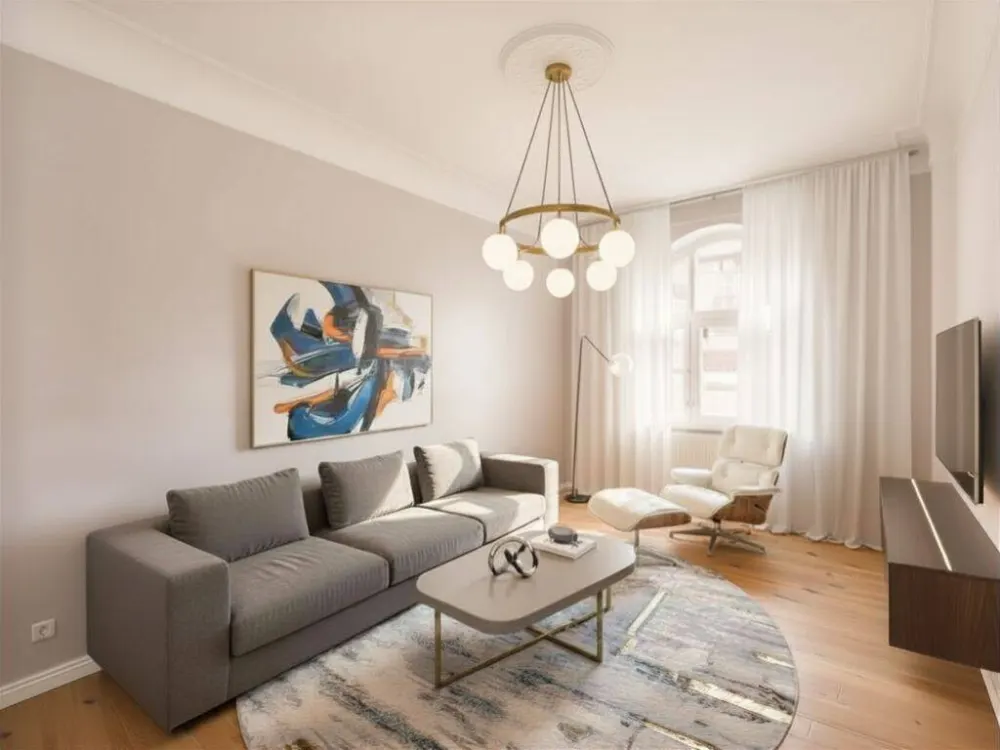 Freshly Renovated 3-Room Apartment in Attractive Elbe Location!