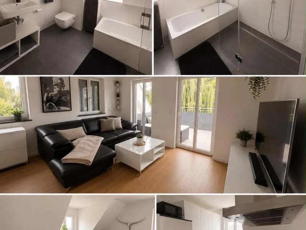 Barrier-free living space, 3 rooms on the 2nd floor