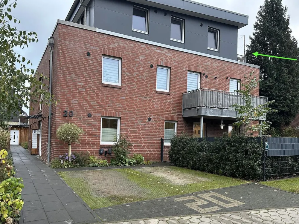 Moderne 2,5-Zi.-Wohnung mit Süd-Dachterrasse, Smart Home & KfW-40-Plus in HH-Schiffbek