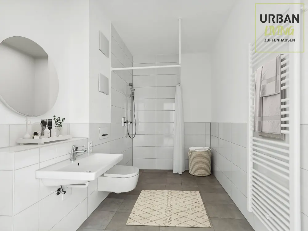 Urbanes Wohnen mit Erholungswert - 3-Zimmer-Wohnung mit Terrasse