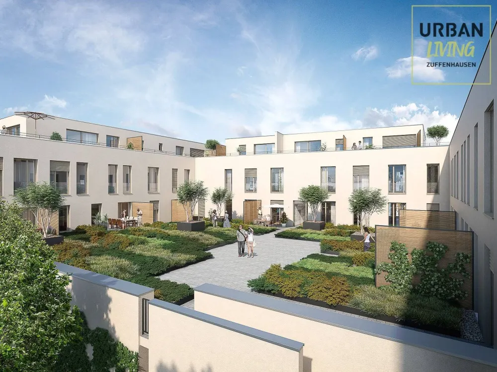 Urbanes Wohnen mit Erholungswert - 3-Zimmer-Wohnung mit Terrasse