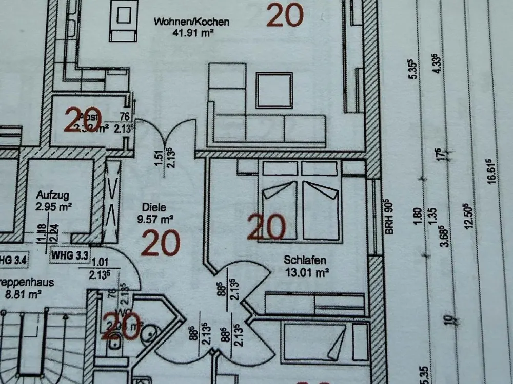 Spacious 3-Room New-Build Apartment with Balcony in Körle