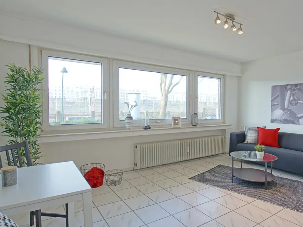 Teilmöbliertes 1-Zimmer Apartment im berühmten Düsseltal