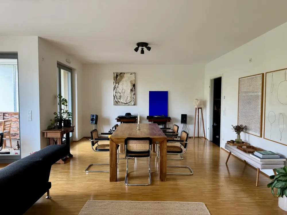Beautiful 110qm flat with green view on Engelsbecken