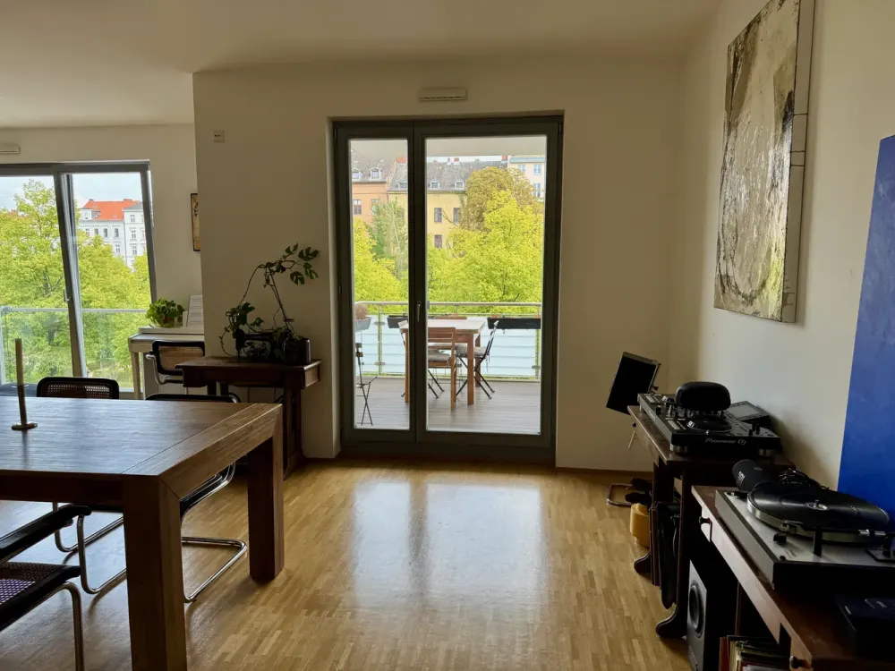 Beautiful 110qm flat with green view on Engelsbecken