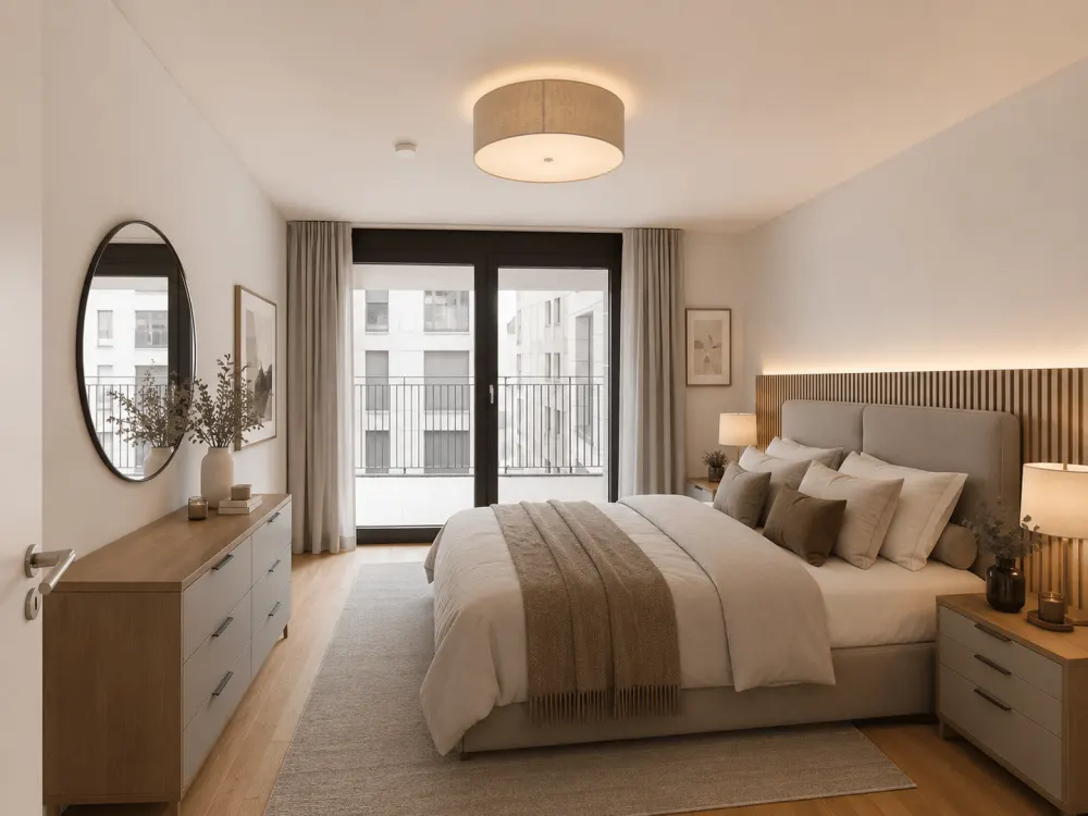 Lichtdurchflutetes 2-Zimmer-Apartment mit Loggia