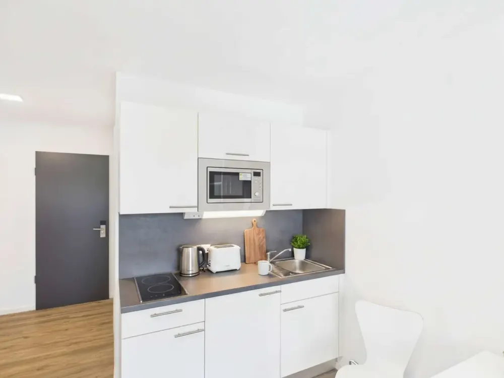 Modernes & möbliertes all-Inclusive Apartment in Düsseldorf | Classic Studio