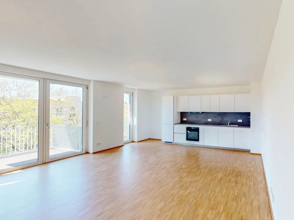 A New Building for Living in the Neighborhood with Spacious Living Area and Balcony