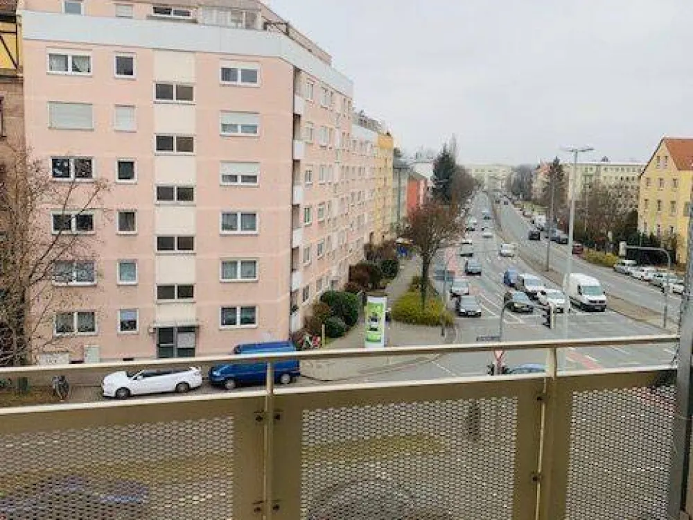 Attraktive 1-Zimmer-Wohnung mit Balkon in zentraler Lage