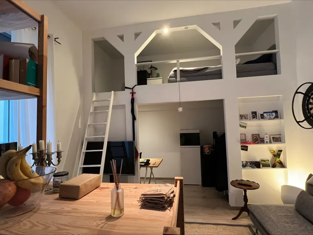 1-Zimmer-Loft-Wohnung in der Fußgängerzone in DO-Hombruch