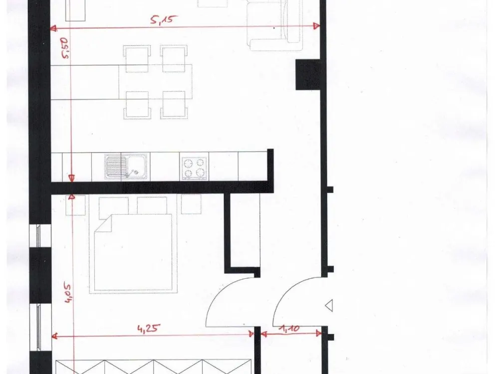 Gemütliche 2-Zimmer-Wohnung im alten Ortskern von Bissendorf