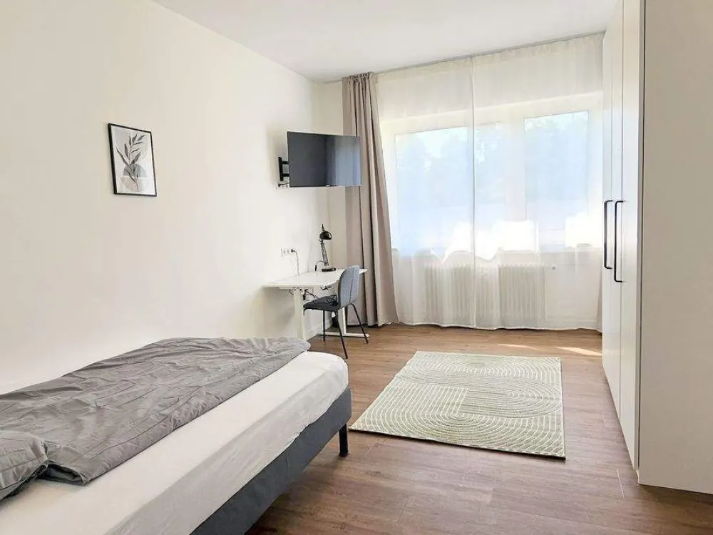 Ab 01.01.2027 - modern möbliertes Zimmer in 3er WG - top Lage Ostend- fußläufig zur EZB