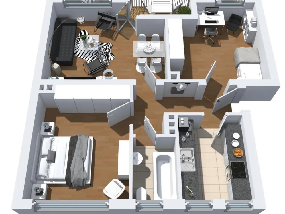 Demnächst frei! Renovierte 3-Zimmer-Wohnung in Herne Horsthausen
