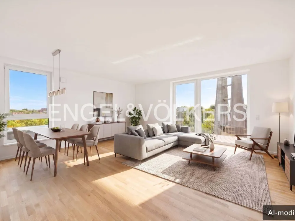 Neubau-Endetage mit Weitblick