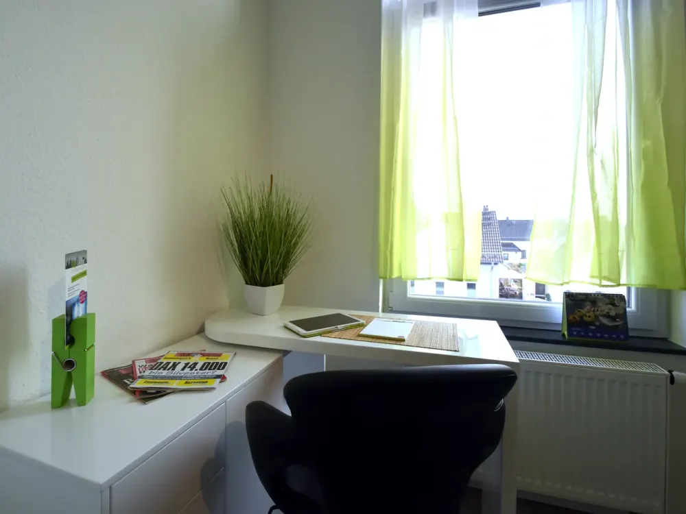 1-Zimmer-Apartment, komfortabel möbliert & ausgestattet, zentral in Raunheim