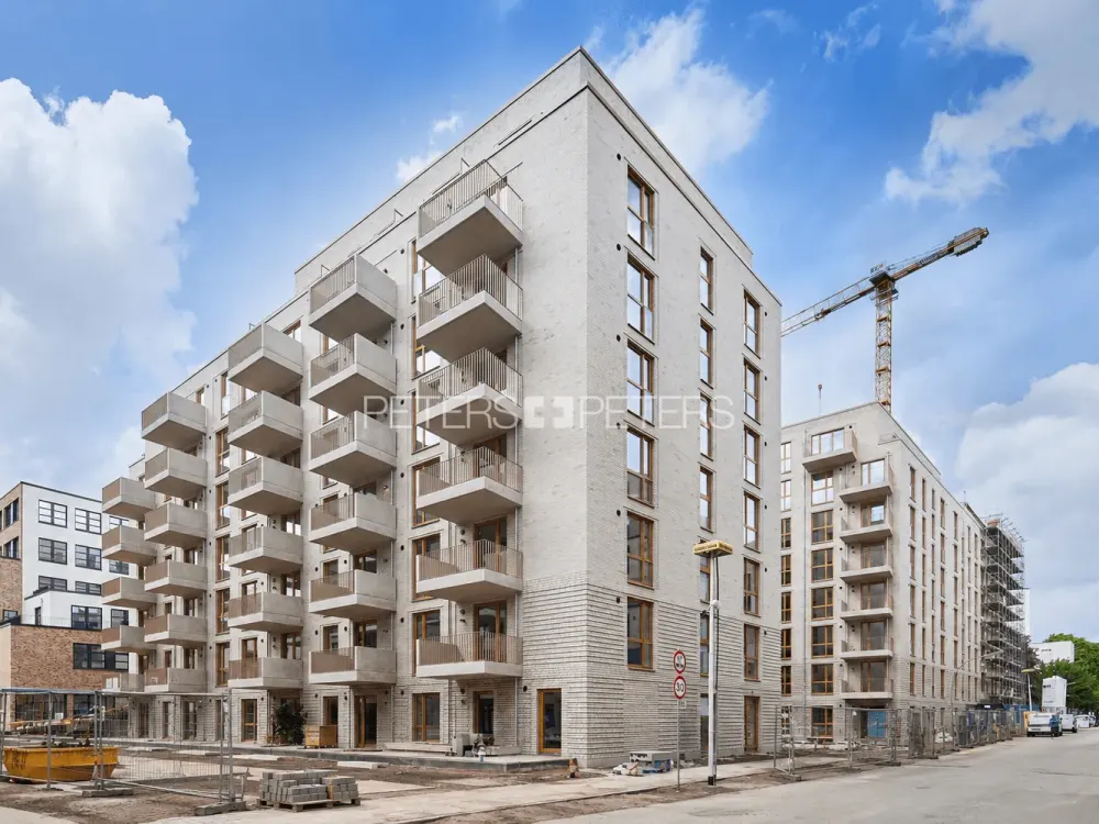+ Großzügige Neubauwohnung mit Balkon und Loggia in Rothenburgsort + Urban.Isle +