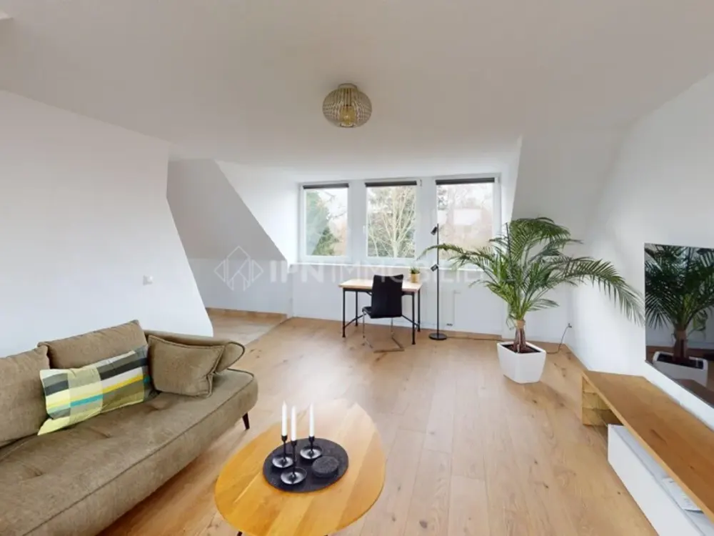 Bright Attic Apartment with Loft Character