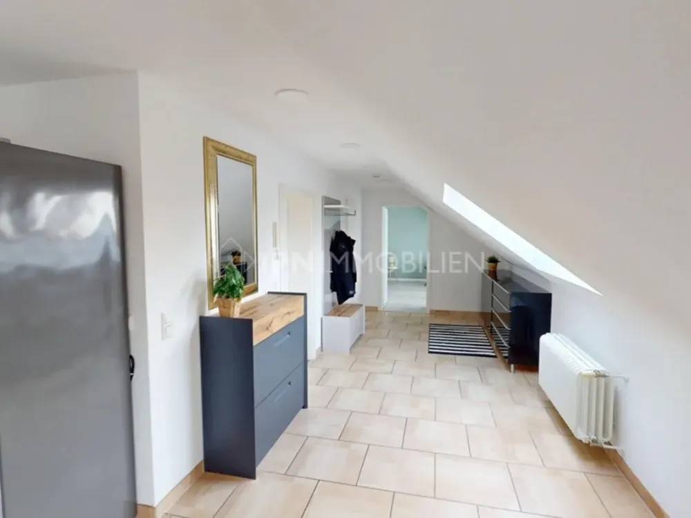 Bright Attic Apartment with Loft Character