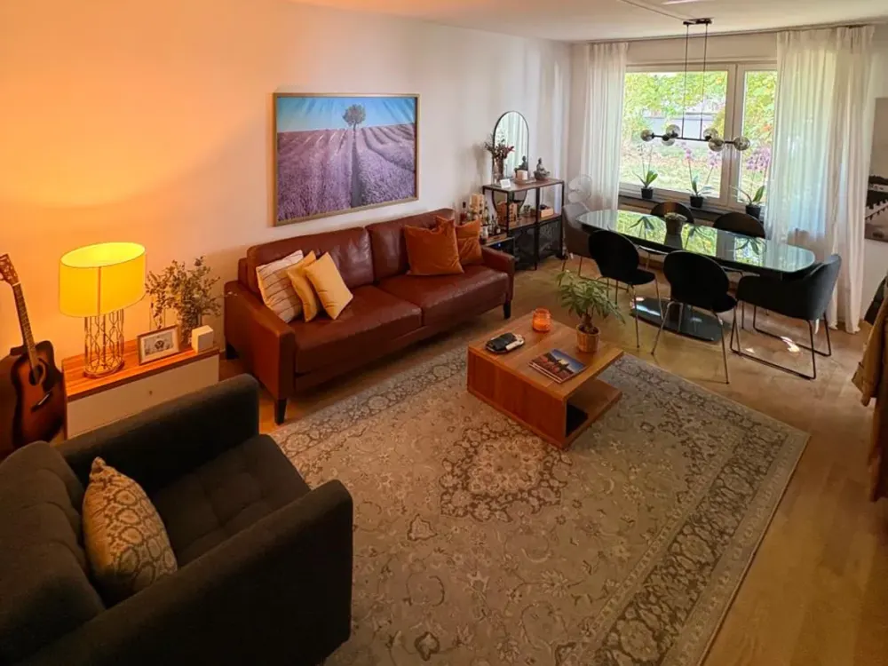 Möblierte 1-Zimmer-Wohnung mit Klimaanlage im Frankfurter Ostend