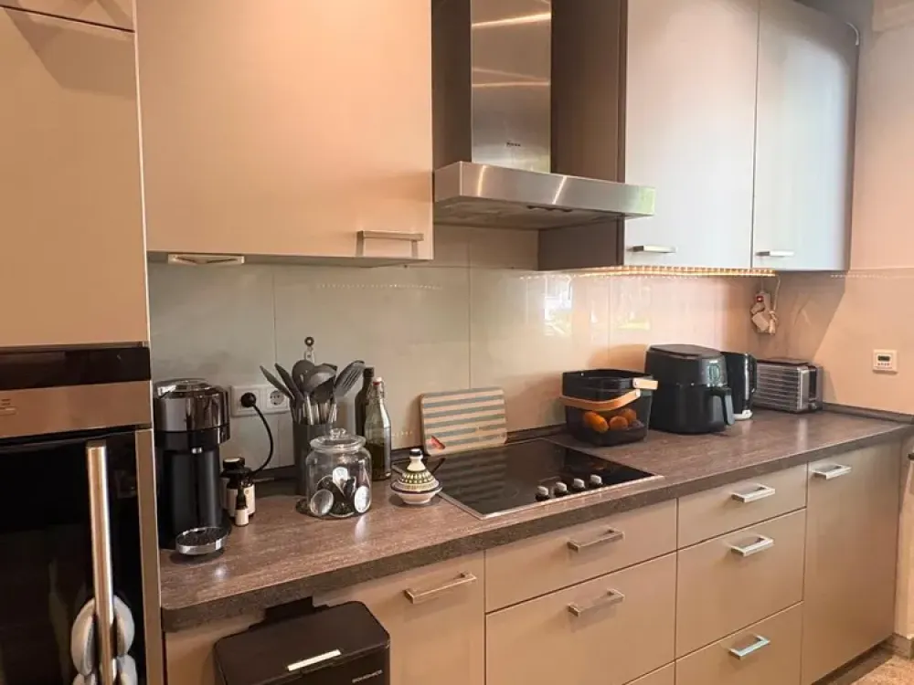 Möblierte 1-Zimmer-Wohnung mit Klimaanlage im Frankfurter Ostend