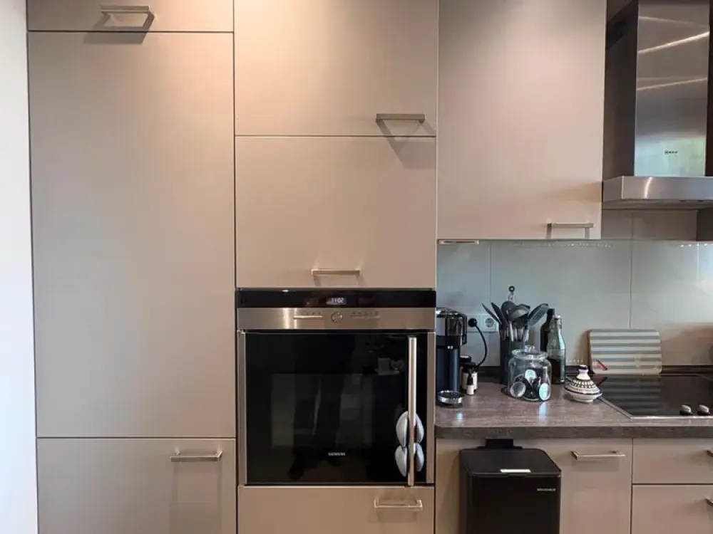 Möblierte 1-Zimmer-Wohnung mit Klimaanlage im Frankfurter Ostend