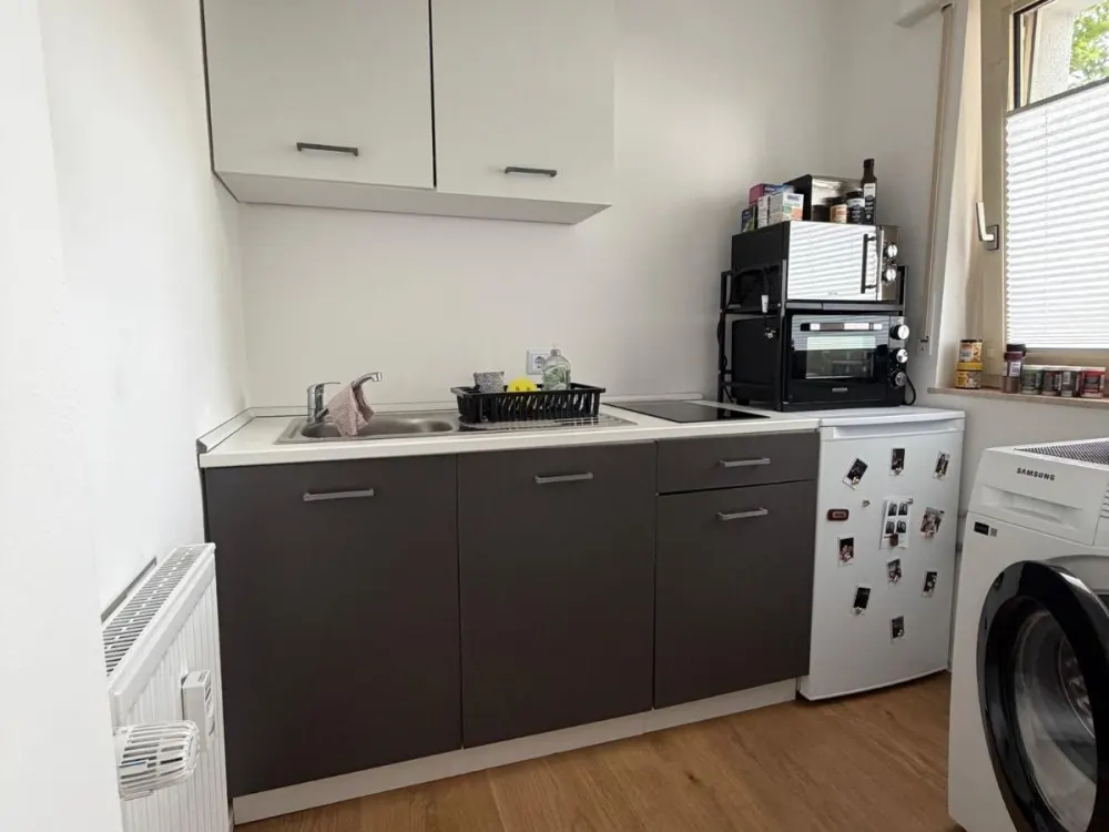 1ZKB | 41m² | renoviert | Balkon | EBK | Stellplatz | Hattersheim