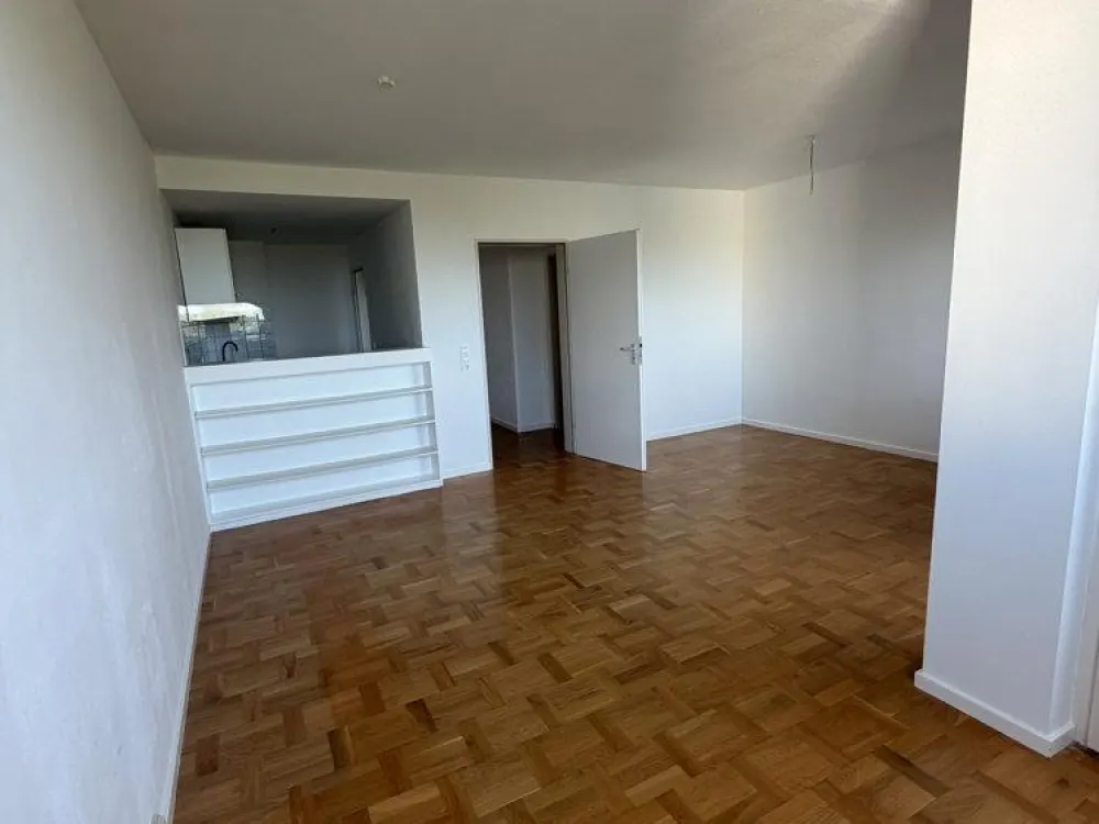 Frisch renovierte 2-Zimmer-Wohnung mit TG, Keller und Balkon