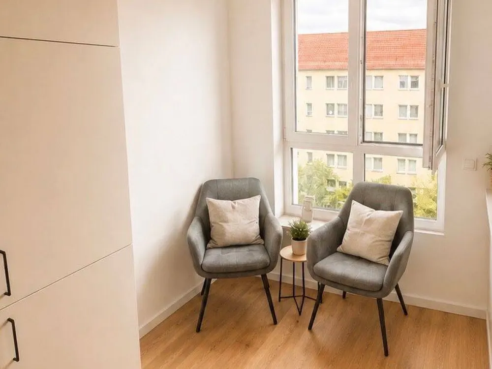 Zweitbezug in Leipzig-Möckern: 3 Zimmer, 75 m², Balkon und Stellplatz