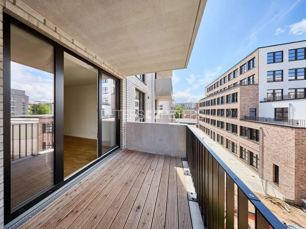 + Großzügige Neubauwohnung mit zwei Balkonen in Rothenburgsort + Urban.Isle +