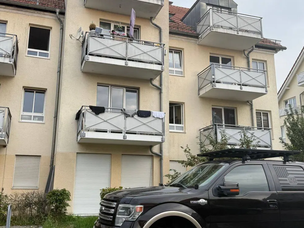 Super ruhiges, gepflegtes 1-Raum-Apartment, möbliert