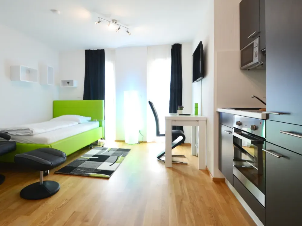 Apartment für 1 Person, komplett ausgestattet, zentral in Mörfelden