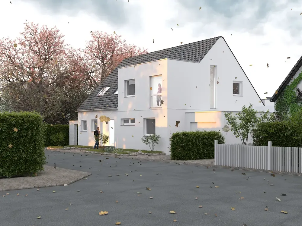 Second Occupancy After Renovation: Ground Floor Apartment with Garden and Pool in Sinthern