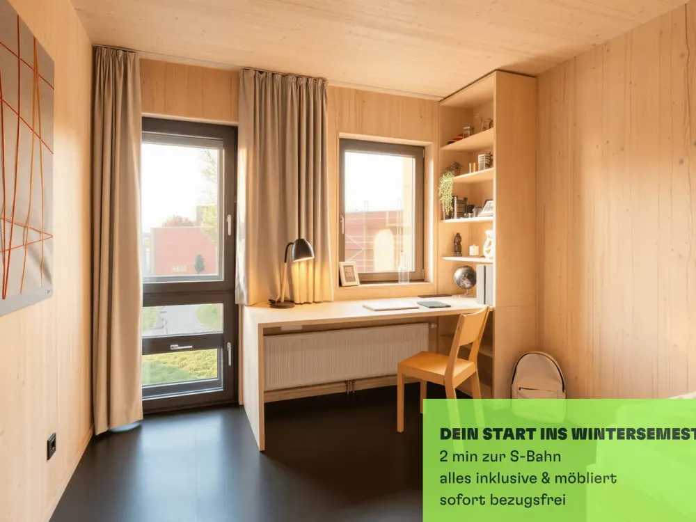 Furnished All-Inclusive Apartment Near S-Bahn | Perfect for the Winter Semester