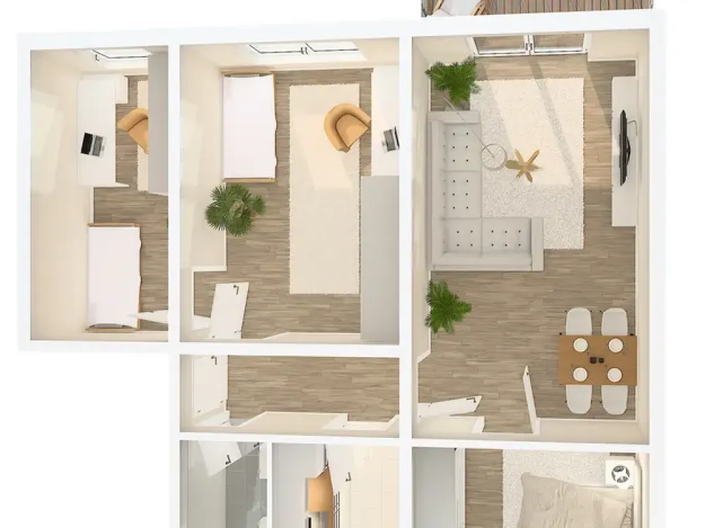 Attraktive 4-Raumwohnung mit Loggia * HP * EBK * Bad mit Wanne & Fenster * PKW-SP * ruhig * TOP *