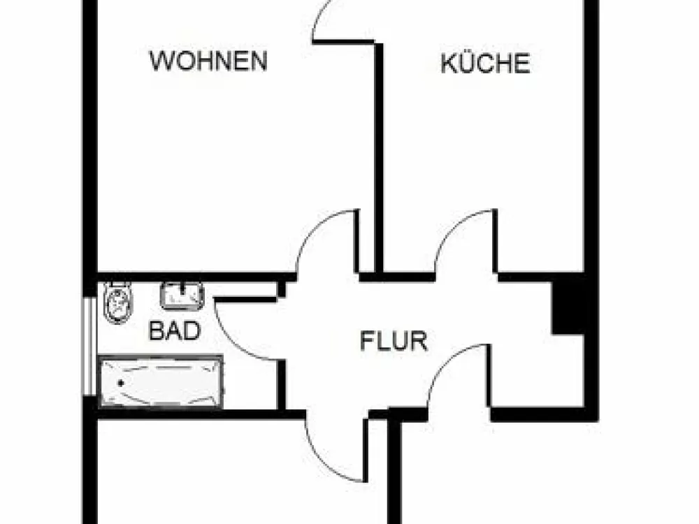 Schöne Wohnung: 2,5-Zimmer-Stadtwohnung