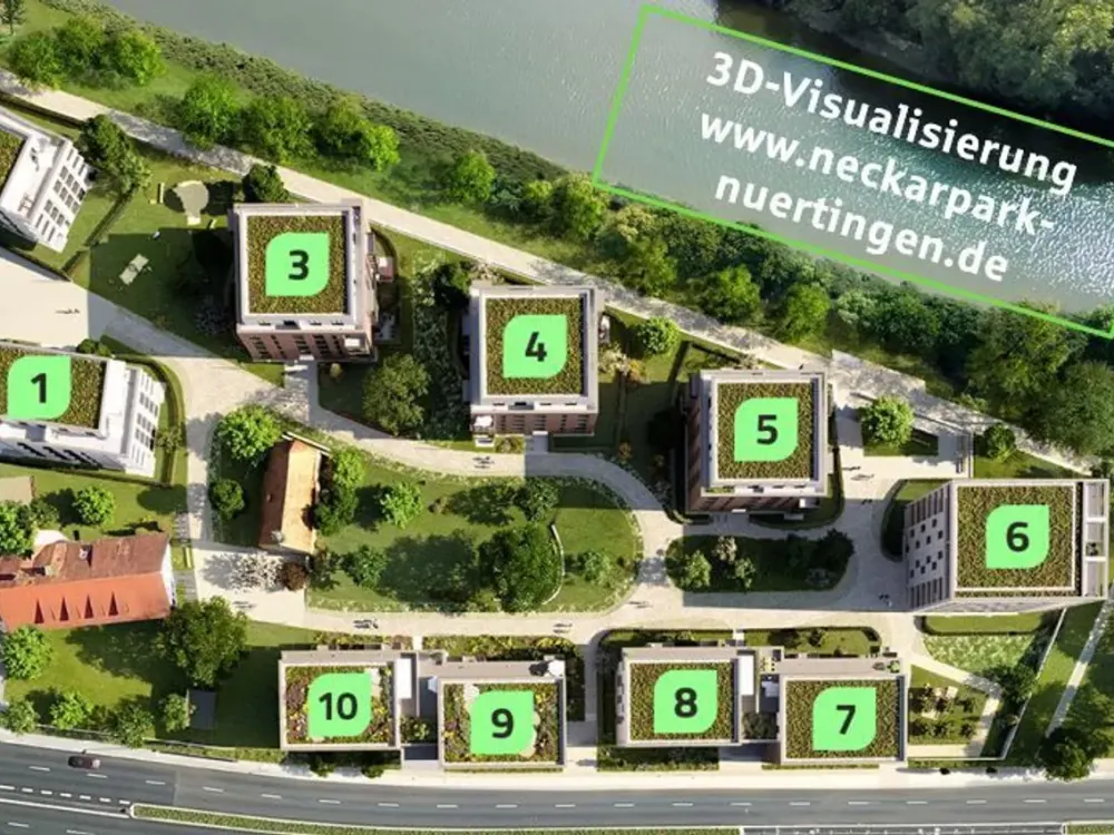 3-Zimmer-Wohnung mit Loggia im Herzen von Nürtingen