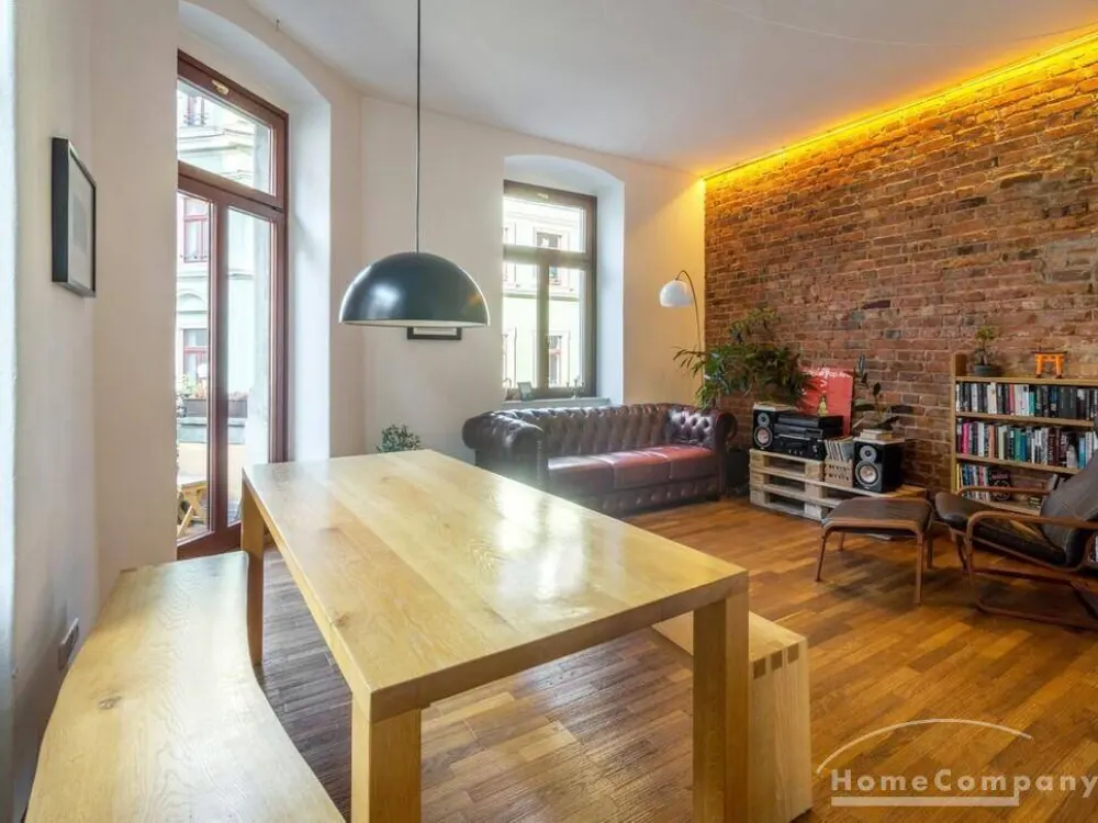 26486 HomeCompany Dresden Möbliert/Furnished 3-Zimmer Apartment mit Balkon in Dresden-Neustadt max. 2 Personen