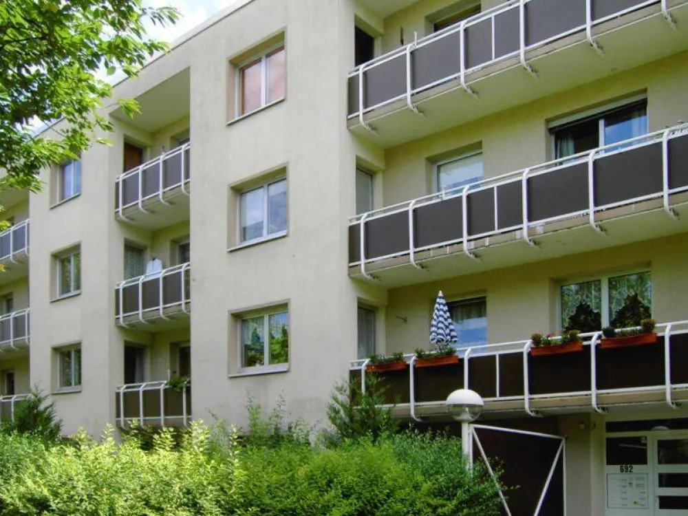 3-Zimmer-Wohnung mit Balkon und Tageslichtbad