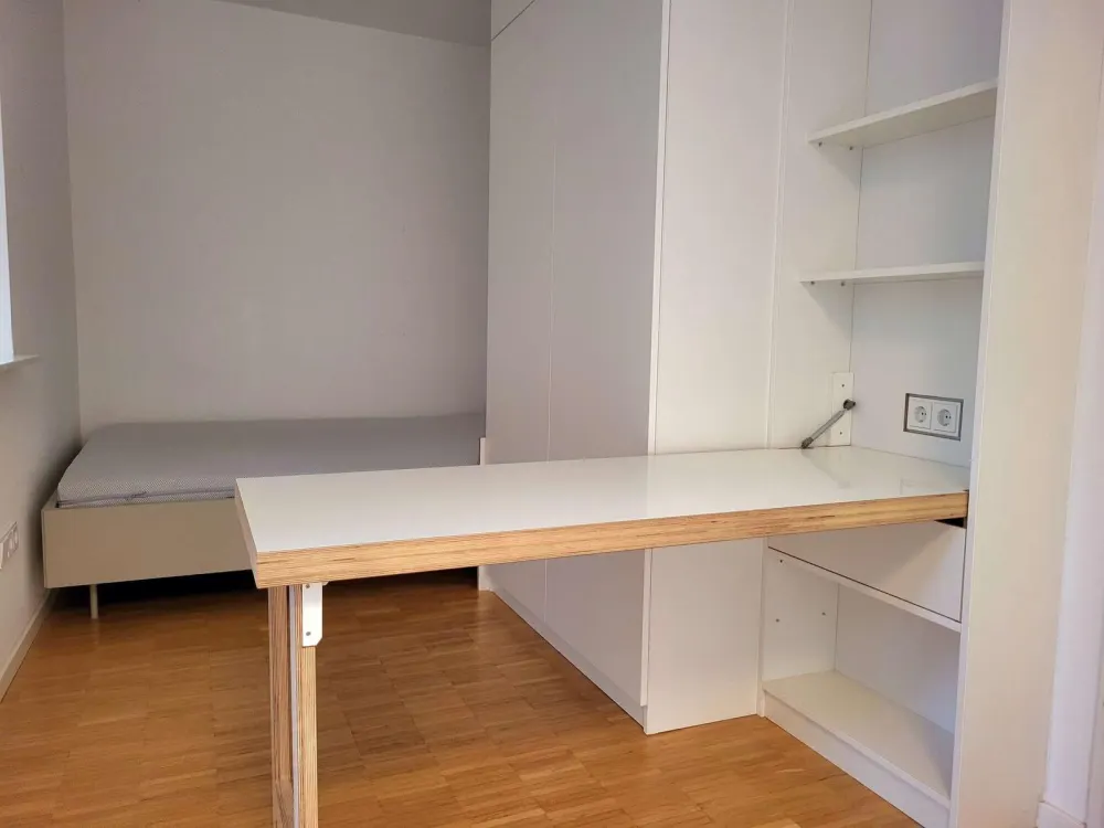 Teilmöblierte 1-Zimmer-Wohnung mit Balkon in Kirchrode
